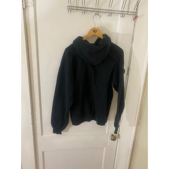 Vintage Thrasher Unisex Black Hooded Skater Sweater Skateboarding - Medium - Picture 3 of 12